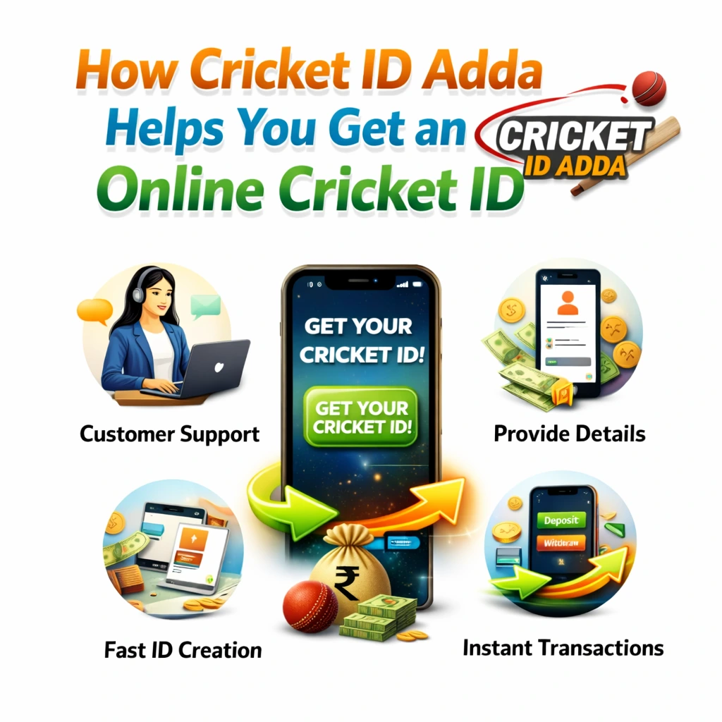 how cricket id adda helps get online cricket id