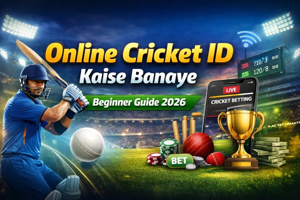 Online Cricket ID Kaise Banaye Beginner Guide 2026 Cricket ID Registration Process
